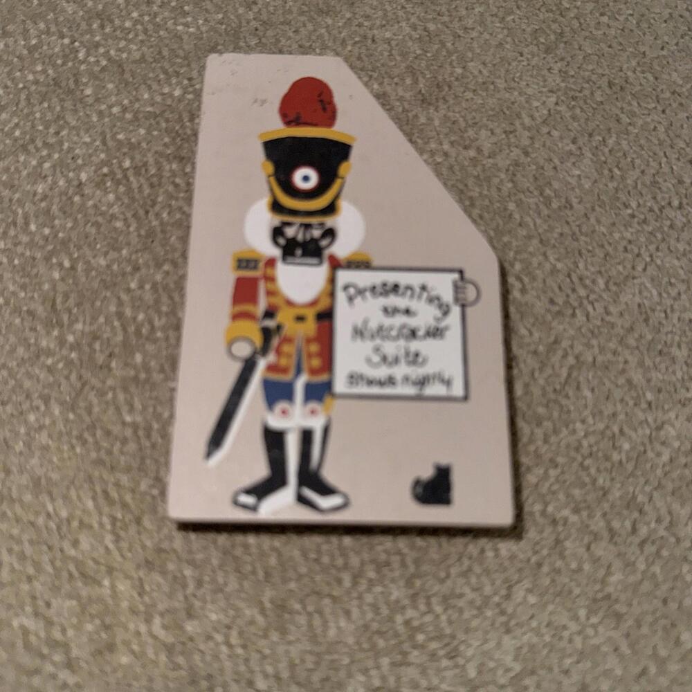 The Cat's Meow Presenting The Nutcracker Suite Shows Nightly Small Shelf Sitter